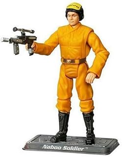 Star Wars The Saga Collection Naboo Soldier + Exclusive Hologram Action Figure