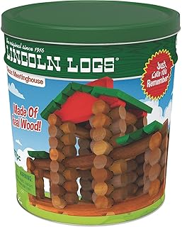 Knex 00842 Lincoln Logs Classic Meetinghouse Building Set