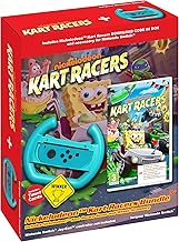 Nickelodeon Kart Racers Bundle + Wheel Accessory Nintendo Switch Game [Code in a Box] (Nintendo Switch)