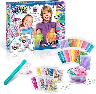 Canal Toys So Slime – Making Kit for Making 20 Slimes – Children's DIY Crafts SSC 185 Multi-Coloured