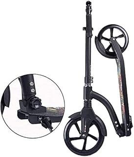 Scooters Kick Scooter for Adults Kids Foldable Unisex Adult Kick Scooters with Big Wheels Commuter Scooters Birthday Gifts for Women/Men/Teens/Kids Up to 100kg Non-Electric