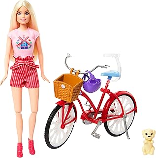 Barbie Doll and Bicycle Play Set