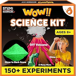 Butterfly EduFields 150+ Science Kits For Kids Age 8-9-10-11-12-13-14 | S.T.E.M Project for Boys & Girls |Science Experiments For kids 9-12 | Volcano Science Kit |Chemistry Set and Great Gift for Kids