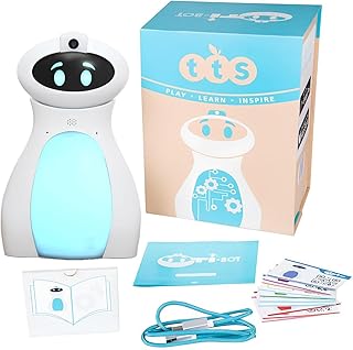 Oti-Bot STEAM Coding Robot - Advanced Educational Cross-curricular - Block-Based Programmable Teaching Learning Floor Robot - Supports Computer Science and Coding Skills