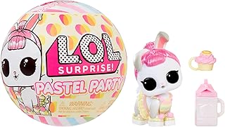 LOL Surprise Pastel Party Collection Limited-Edition Doll with 6+ Surprises to UNbox Including Hops Bunny with Matching Easter Fashions and Accessories – Great Gift for Kids Ages 4+