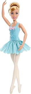 Disney Princess Toys, Ballerina Cinderella Doll, Poseable Ballet Toy