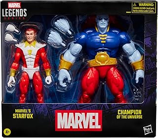 Hasbro Marvel Legends Series Starfox and Champion of the Universe, Pack of 2