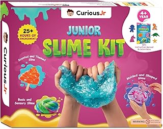 DIY Slime Making Kit for Kids 4+ Years, 10+ Glitter, Scented, Butter Slime Activities, Unicorn, Dinosaur, Mermaid, Best Slime Kit for Boys & Girls, Instruction Manual & Collectibles, Ideal for Gifting