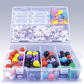 Chemistry Molecular Model Kit (304 Pcs) for Student and Teacher,Organic and Inorganic Chemistry Learning Set,Motivate Enthusiasm for Learning Chemic and Raising Space Imagination