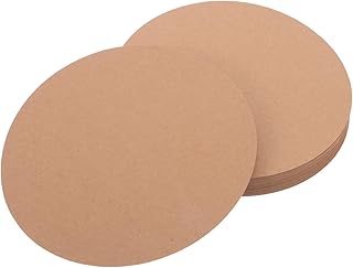 Round Cardboard Craft Paper 100pcs Set Diy Origami Paper for Kids Art Supplies Handmade Projects