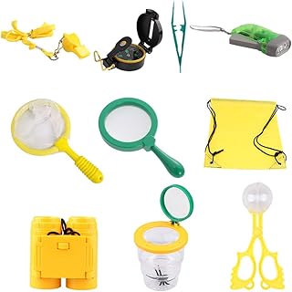 10pcs Outdoor Insect Observing Kit for Boy Girl Lightweight Wilderness Exploration Tools for Nature Observation Camping Hiking and Educational Adventures