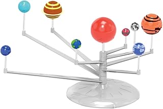 1Set Planetary Model Educational Solar System for Easy Assembly Science Learning Model Planets Display for Boys for Classroom Home Education
