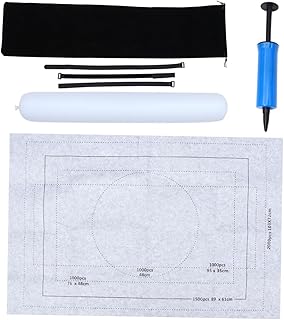 Milisten 2000pieces Puzzle Blanket Mat Jigsaw Puzzle Boards Inflatable Tube Fixing Bands Easy to Use Store
