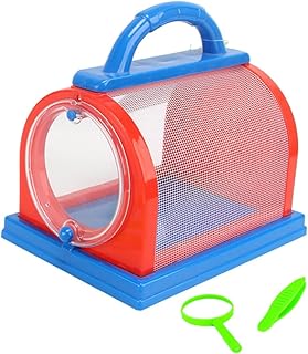 BESPORTBLE Observation Box for Boys and Girls Multi-Functional Bug Catcher Toy Magnifying Viewer Outdoor Exploration Kit for Boys and Girls Educational Adventure Plaything Random Color