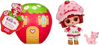 LOL Surprise Loves The World of Strawberry Shortcake Tots with Scented Dolls, Pets, and Transforming Strawberry House Playset – Gift for Kids Ages 4+