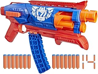 Hasbro Nerf Loadout Phantom Blitz Recon Blaster Dart Storage Attachment 6 Darts Rotating Drum 14 N1 Darts Included Toys & Gifts for Kids Ages 8 and Up G3372 Authentic
