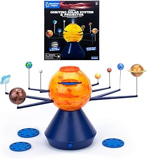 Educational Insights GeoSafari Orbiting Solar System & Projector - Space Toys & STEM Learning for Kids, Model Planet Kit, Science Classroom Decor, Astronomy Sets and Gifts for Boys & Girls Ages 5+
