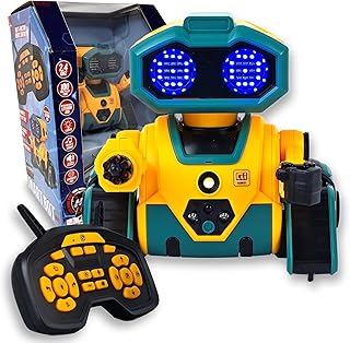 Hyper Drive Smart-Bot Coding Robot Kit for Kids – STEM Robotics Toy with Easy Programming for Beginners – Build, Code & Play Educational Robot