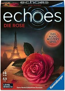 Ravensburger 25102 Echoes Die Rose Radio Play, Board Game for Adults and Teenagers from 14 Years, Small Gifts
