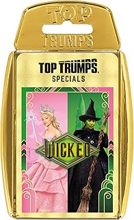 Top Trumps Card Game Wicked - Family Learning Games for Kids and Adults for 2+ Players - Kid War Games for Families for 6 Plus Kids