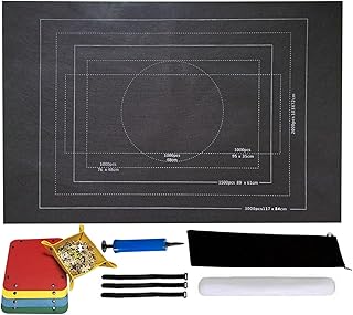 Jigsaw Puzzle Mat Roll up | Puzzle Sorting Trays - Storage Tray Hold up to Pad for Playroom Kitchen Table Home Camping Travel Senior Activity Living Room