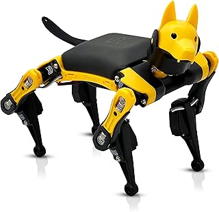Petoi Programmable Robot Dog Bittle X V2 Lite Servo (Construction) | Coding Smart Robot Dog Kit, Voice Controlled, Quadruped Interactive Robot for Kids, Open Source, STEM & Robotics Education