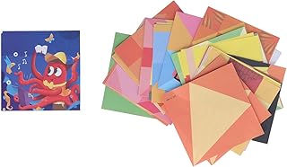 Origami Paper Set Vivid Realistic Three Dimensional Full Color DIY Craft for Kids Puzzle Hand Made Toy Gift 108 Sheets with English Manual
