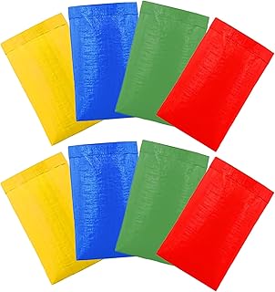 Sack raceGame Bags - 8 Piece Potato Sack raceSet, Kids Outdoor Party Game, Lawn Activity Fabric Bags | Fun Family Reunion Party