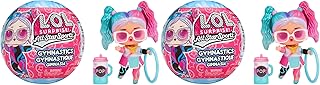 LOL Surprise All Star Sports Gymnastics with Collectible Doll, 8 Surprises, Gymnastics Theme, Balance Beam Ball, Sports Doll, Great Gift, Limited Edition Doll (Pack of 2)