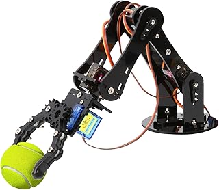 ACEBOTT Robot Arm Smart Car Kit, Robotics Kit STEM Toys Coding Robot Kit, STEM Gift for Kids & Teens(Not Included car)