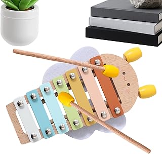 Genérico Xylophone Educational Musical Toy – Versatile Functional Stylish Compact Wooden Instrument for Boys and Girls, Birthday, Christmas Game Room | Multipurpose Outdoor Indoor Utility