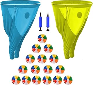 Granny Pants Yard Game Set with Bouncy Balls, Oversized Granny Pants Outdoor Game for Adults and Kids, Family Birthday Christmas Backyard Parties and Field Day & Team Games