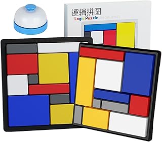 Intelligence Puzzle Toy, Logical Thinking Game, Set with Brain Teaser Style, Accessory with Sturdy Finish, Utility Supply, Training Organizer for Teens Kids Adults School Home Office Travel Camping