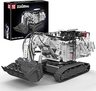 Mould King App Control Large Excavator Building Set for Adults, 3567 Pieces Mining Construction Vehicle Model with Motors, STEM Engineering Blocks Kit