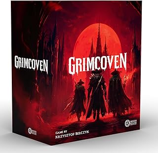 Awaken Realms Grimcoven Small Box (Core Box + Stretch Goals) Standard Edition - Dark Victorian Boss Battler Board Game, Tactical Miniature Combat, Ages 14+, 1-5 Players, 3 Hour Playtime