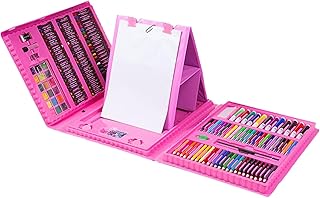 Kid Drawing Pen - 208-Pieces Set, Portable Quick Dry Painting Pencils with Storage Case, Coloring Painting Tools, Artist Kids Boys Girls Children Students Birthday Christmas New Year Preschool Use