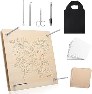 Ckhoid Flower Press Kit, 11"x11" Large Wooden Flower Pressing Kit for Adults, 10-Layer Pressed Flowers Frame for Plant Floral Bouquet Preservation and Art DIY, Crafts Gift or DIY Flowers Lovers