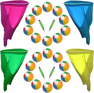 Granny Pants Yard Game Set - Outdoor Lawn Party Game with Oversized Giant Pants, Bouncy Balls & Pump, Backyard Parties, Field Day Fun for Family Backyard Games, Garden, Picnic, Birthday Party