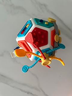 22-in-1 Baby Activity Cube,Montessori Sensory Toy Toddler 1-3, Kid Education Learning Activity Toys, Early Educational Birthday Gift for 1 2 Year Olds Boy Girl