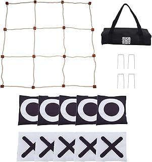 Outdoor Game Family - Yard Games for Kids, Adults with Bean Bags, Interactive Parent-Child Bonding Activity for Teenagers Children, Fun Game Set, Backyard Picnic Beach Party Entertainment