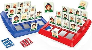 Board Games Guess Who I Am Board Game Travel & Party Fun Logic Skills Development Durable & Portable Family Guessing Games for 2 Players Chess Sets(L)