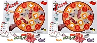CHEFAN Pizza Counting Toddler Toys, Toddler Number Learning Toys, Preschool Math Games, Manipulatives for Preschool (Pack of 2)