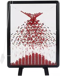 Galton Board Desk Toy Normal Distribution Mathematical Model with Beads for Educators and Students