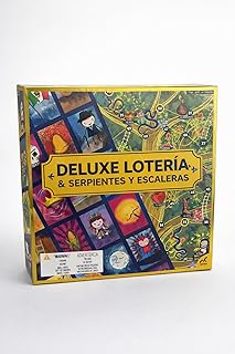 Deluxe Lotería & Snakes and Ladders Board Game – Bilingual Mexican Family Tabletop Game
