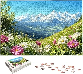 Landscape Puzzle 2000 Pieces, Nature Puzzles for Adults 2000 Pieces, Wooden Puzzle for Adults, Jigsaw Puzzles with Exquisite Packaging Box, Challenging Game for Families, Gifts for Women/Men, -6899