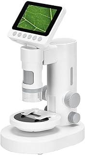 Digital Microscope Handheld Pocket Digital Microscope1000X Portable Mini Microscope 3.5 HD Screen LED Lighted Educational Toys