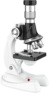 Digital Microscope 1200X Portable Microscope for Kids Compound Microscopes Kit with LED Light, for School Home Educational