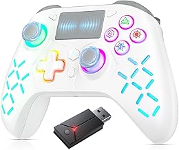Gamrombo Gaming Controller for PlayStation 5 / PS5, PS4/PS3/PC/Switch/Steam Deck/Mac/Android/iOS with RGB LED Lights, Hall Triggers, Hall Joysticks, Marco, Audio Jack - Need to upgrade