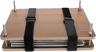 Alasum DIY Pressed Flower Kit Wooden Flower Pressing Tool 19x26cm Medium Plant Drying Plate for Crafting and Floral Decoration