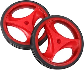 YARNOW Bike Training Wheels and Balance Auxiliary Wheel Set for 12-20 Inch Bicycles with Red Bracket and 2 Random Air Pressure Horns, Stable Support for Boys and Learning to Random Color